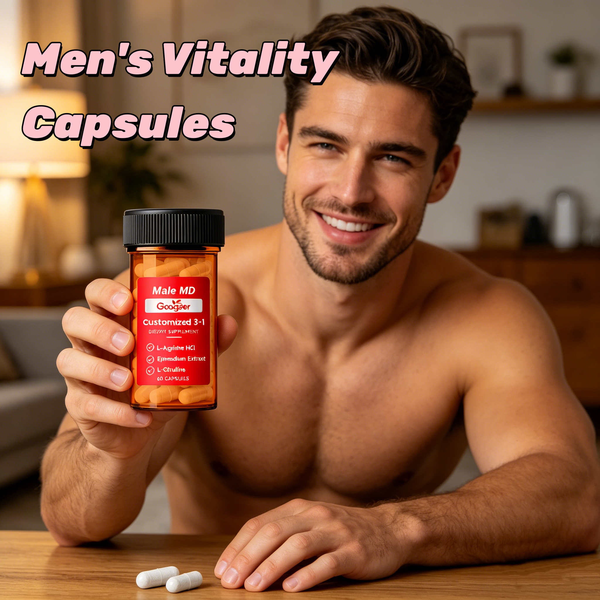 GOOGEER Men's Health Capsules  – Nutrition For Health Fitness & Sport Melvin Williams recenzja i cena