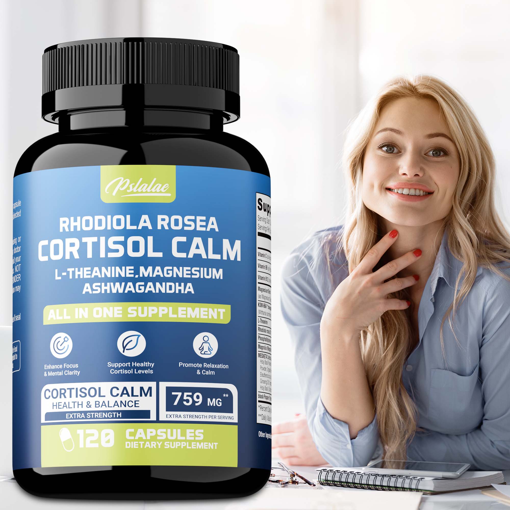 Cortisol Calm - L-Theanine Mag – Garcinia Cambogia Extract recenzja i cena
