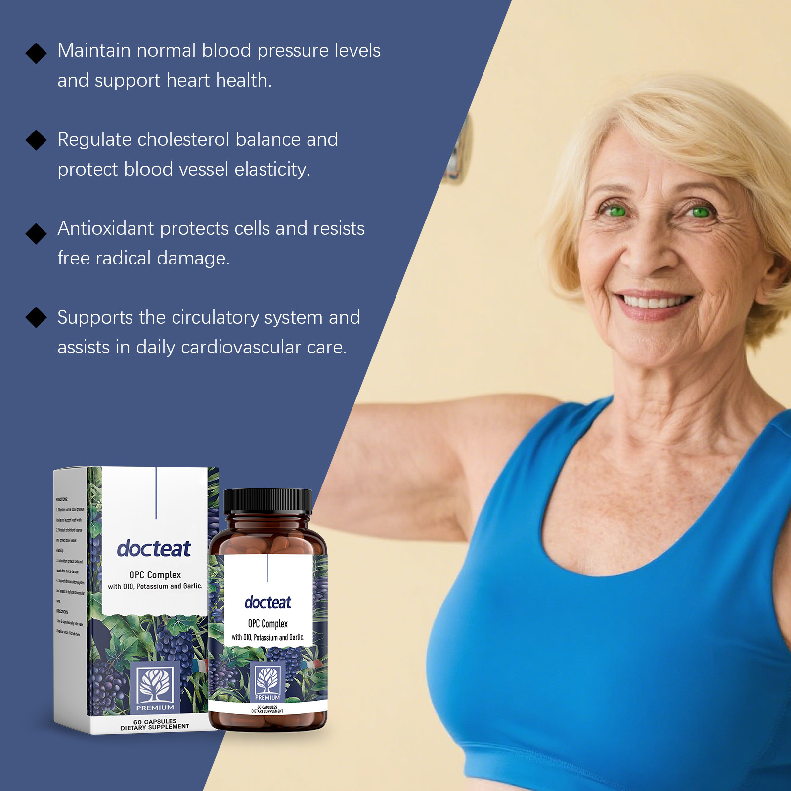 DOCTEAT Cardiovascular Health  – Nutrition For Health Fitness & Sport Melvin Williams recenzja i cena