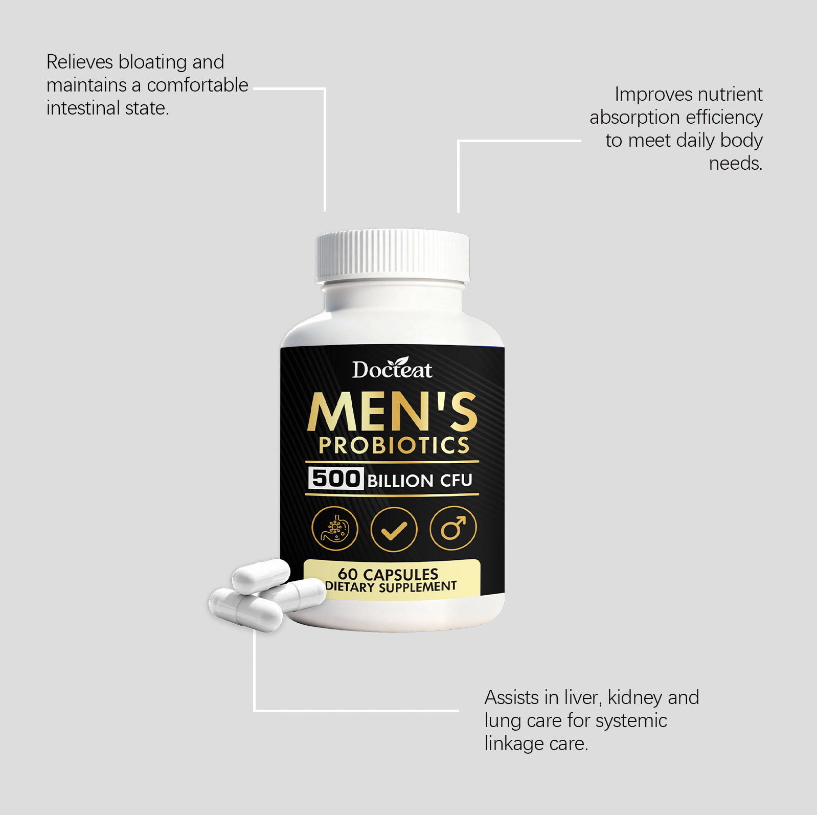 GOOGEER Men's Health Capsules  – Nutrition For Health Fitness & Sport Melvin Williams recenzja i cena