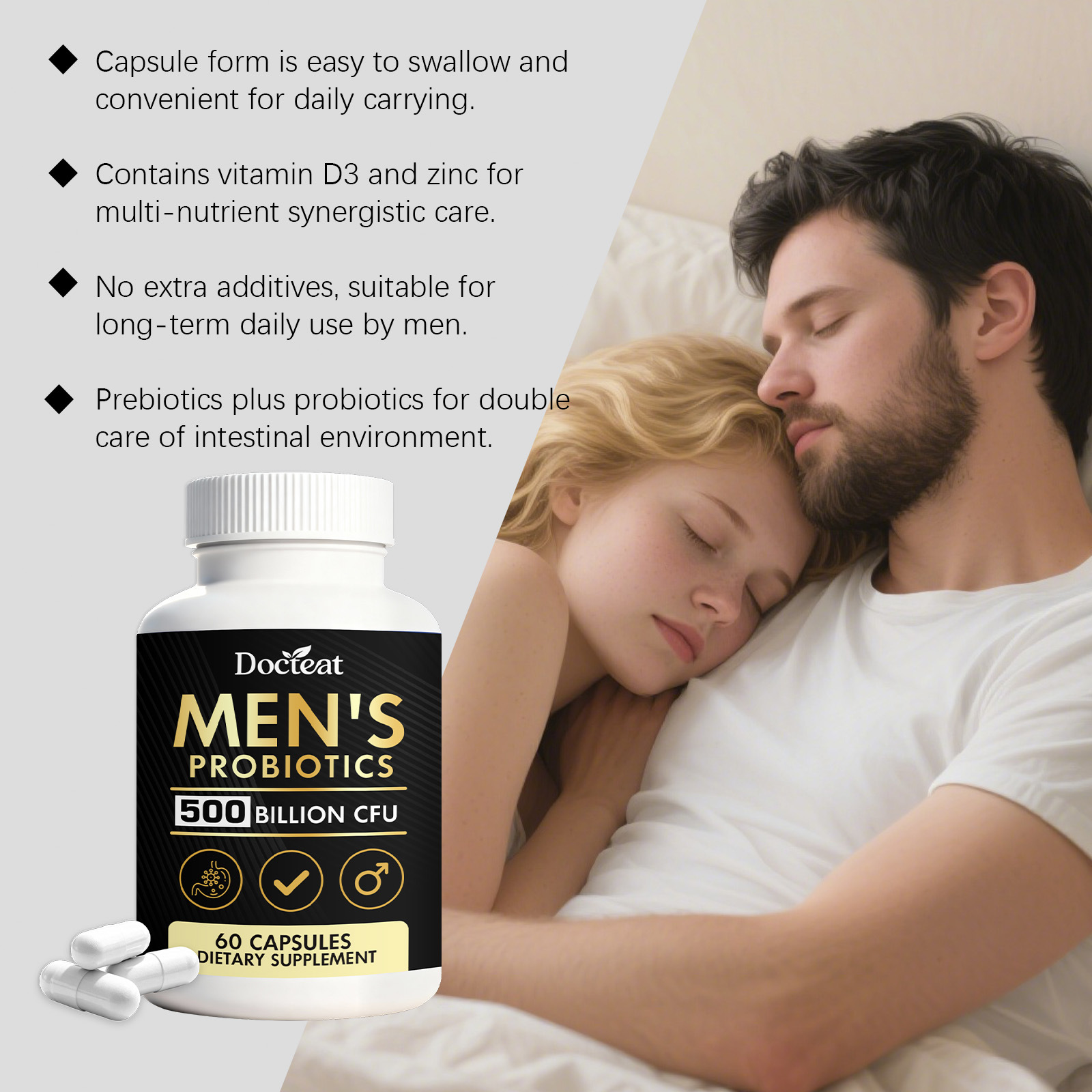 GOOGEER Men's Health Capsules  – Nutrition For Health Fitness & Sport Melvin Williams recenzja i cena
